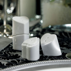 Heart to Heart Interlocking Salt & Pepper Shakers
