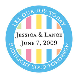 Highlight Striped Stickers