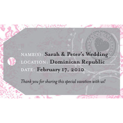 Luggage Tag Card