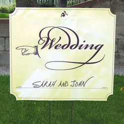 Wedding Directional Signs 