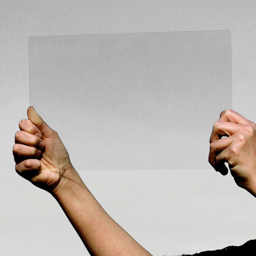 Transparent Acrylic Sign 